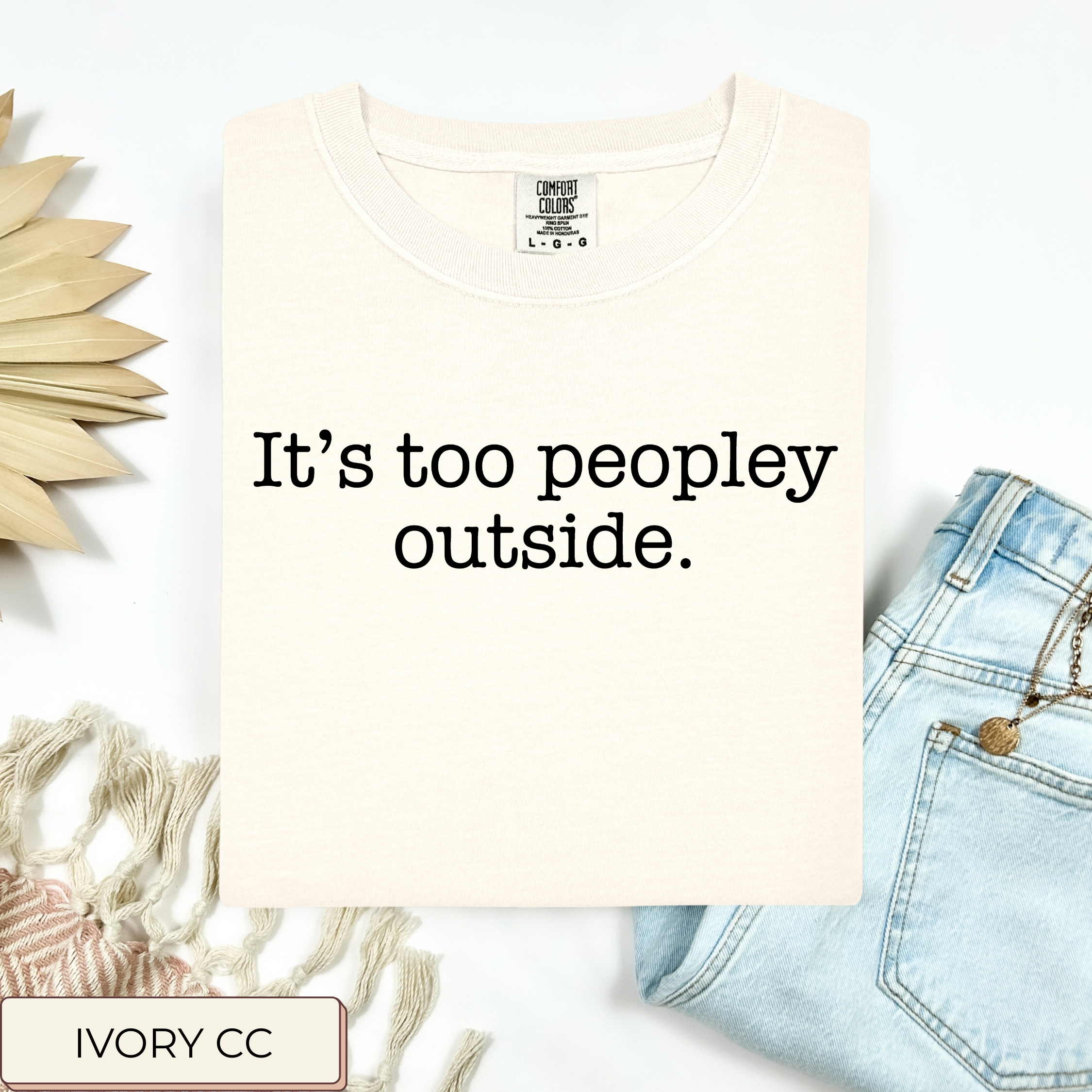 Too Peopley Outside Tee.