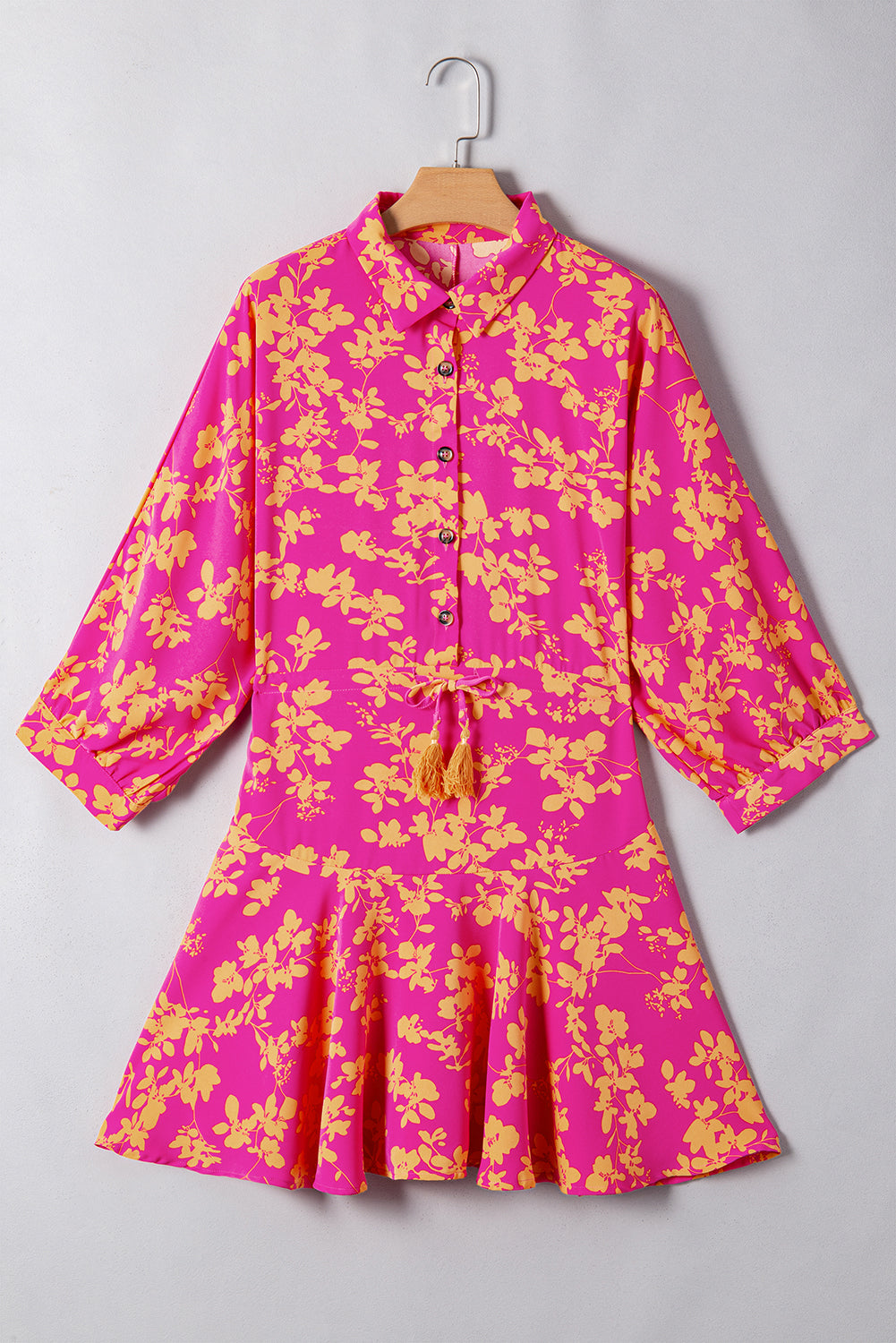 Floral Short Dress *TWO COLORS* FB