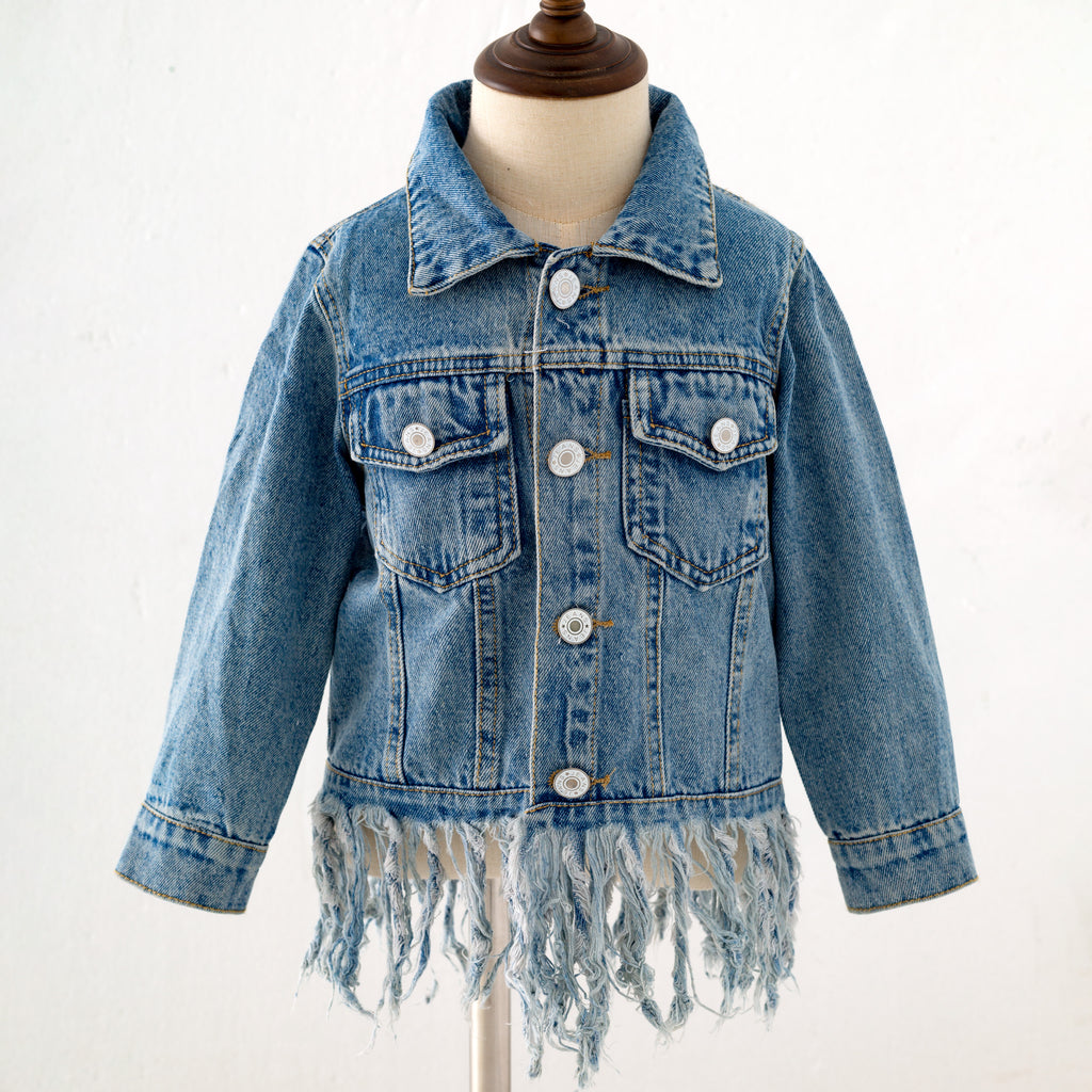 Fringe Jean Jacket CC