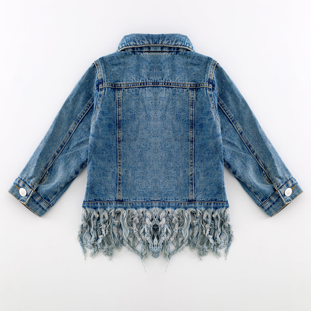 Fringe Jean Jacket CC