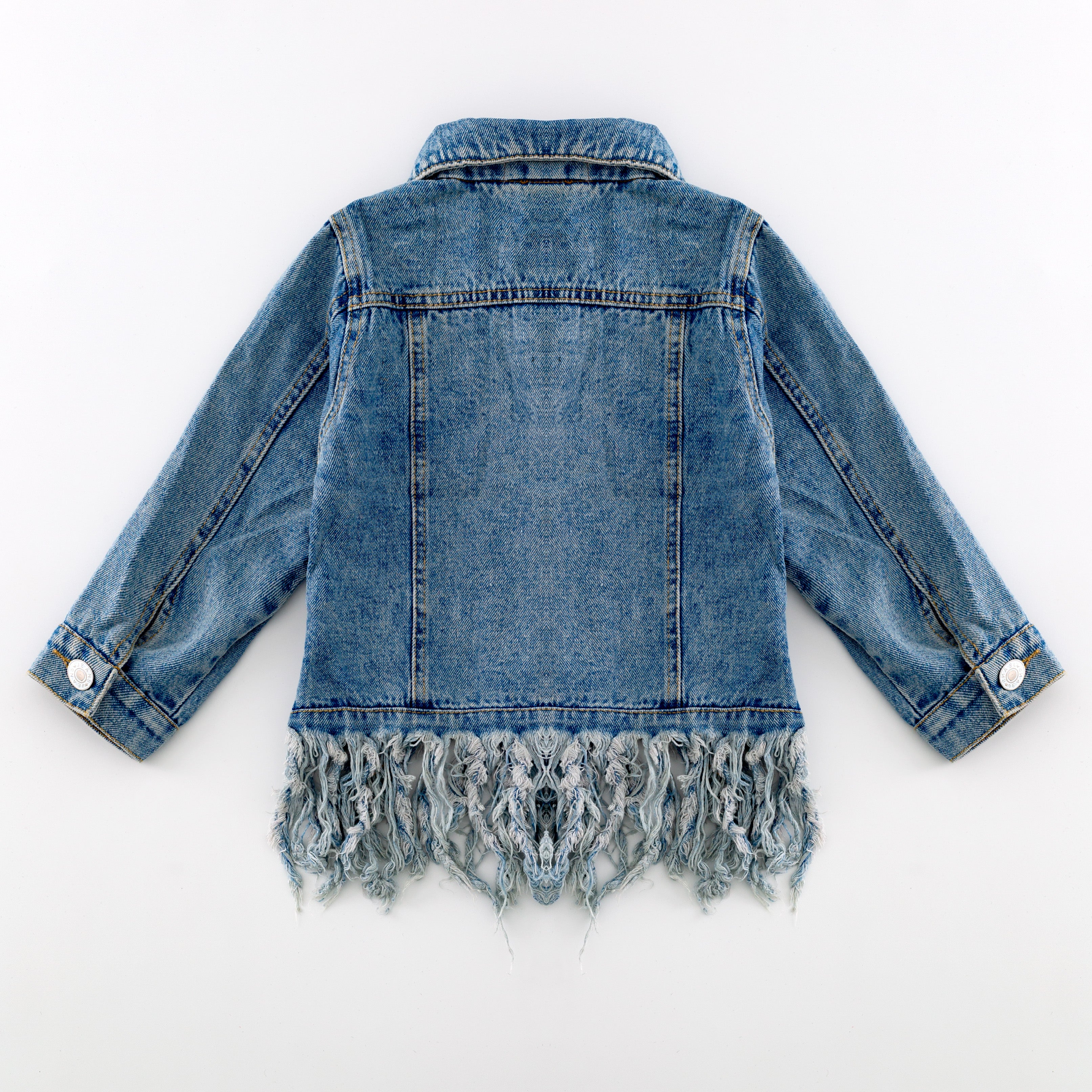 Fringe Jean Jacket CC