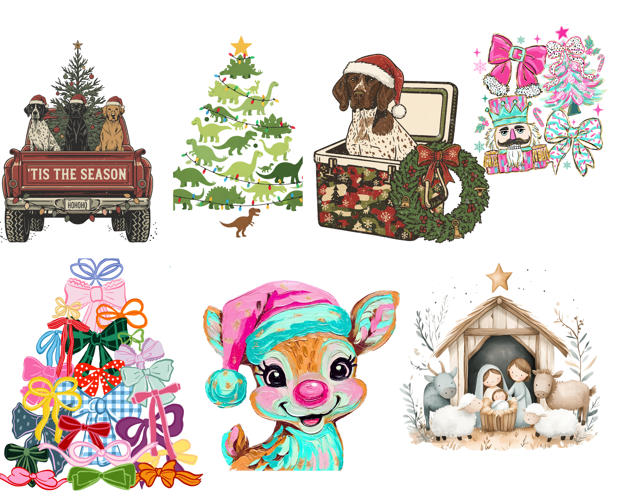 Kid Christmas Drop *multiple styles* Tee.