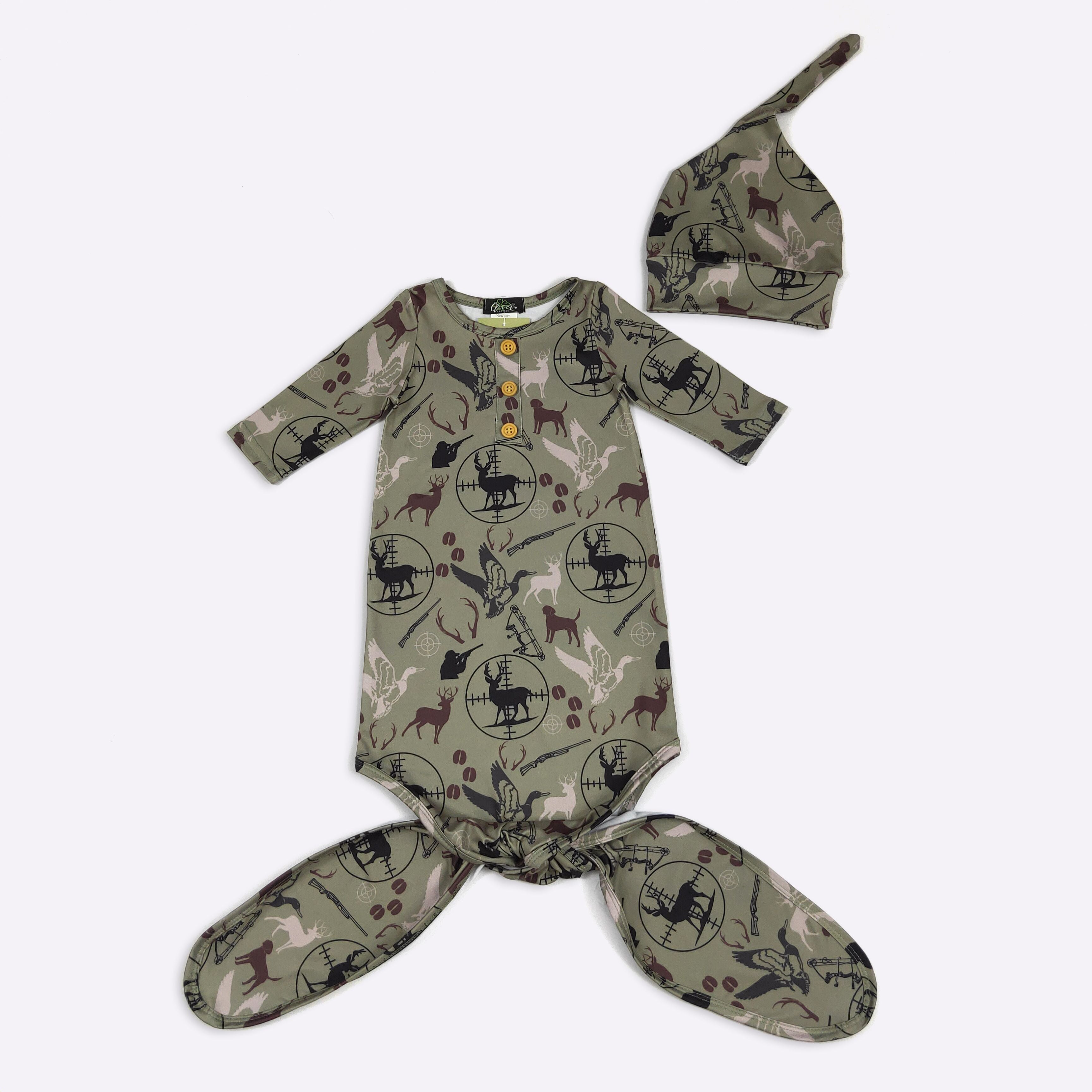 Hunt Scope Baby Knotted Gown CC