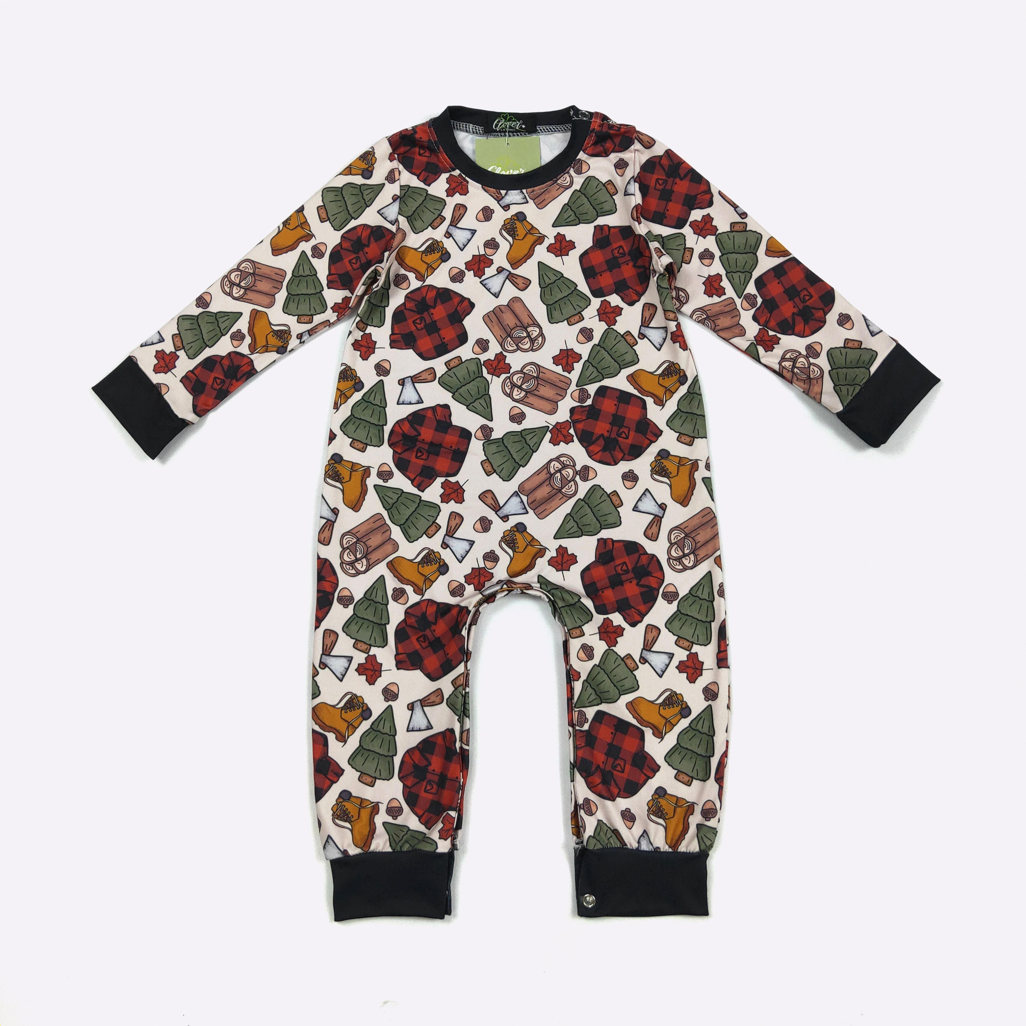 Lumberjack Boy Romper CC