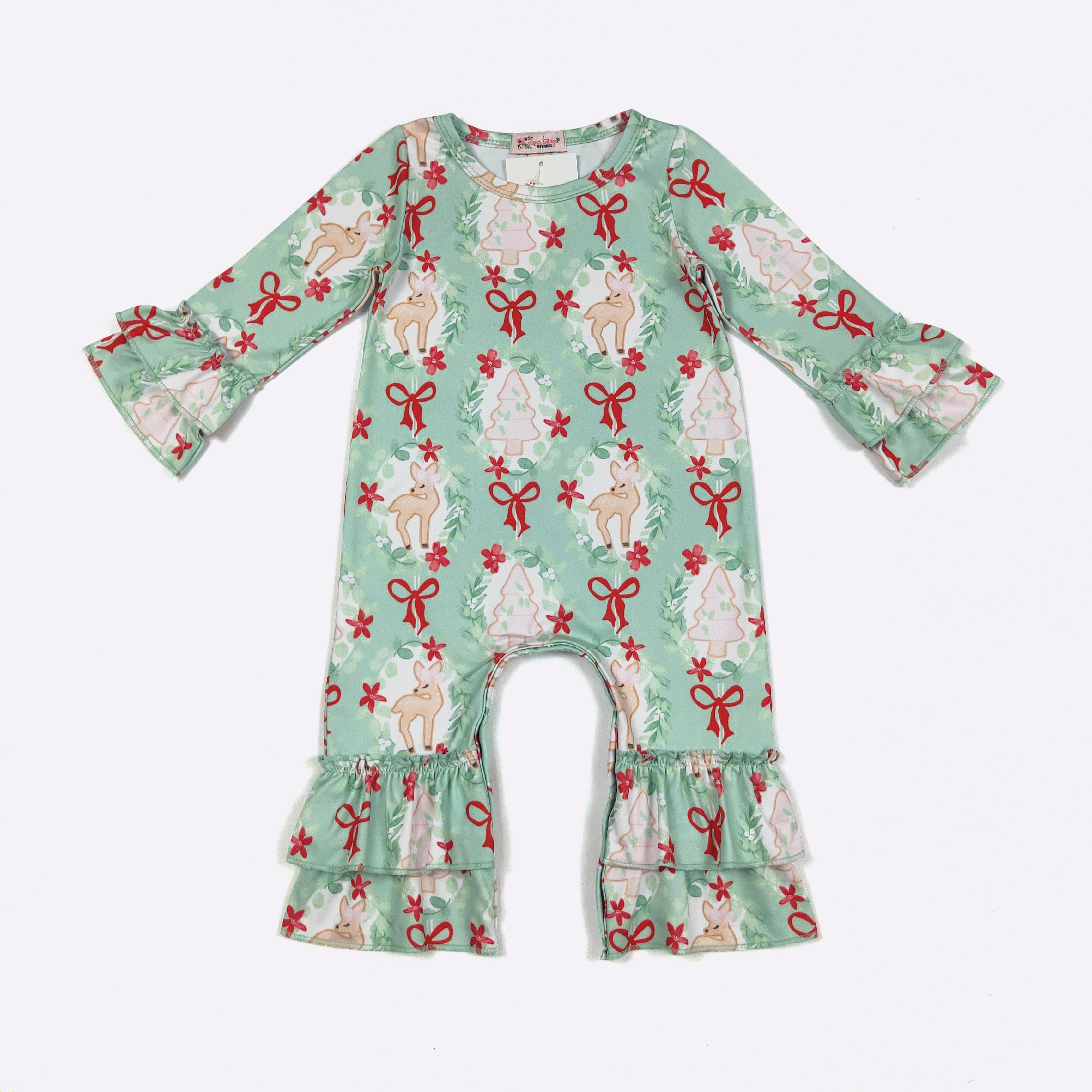 Magical Reindeer Baby Romper CC