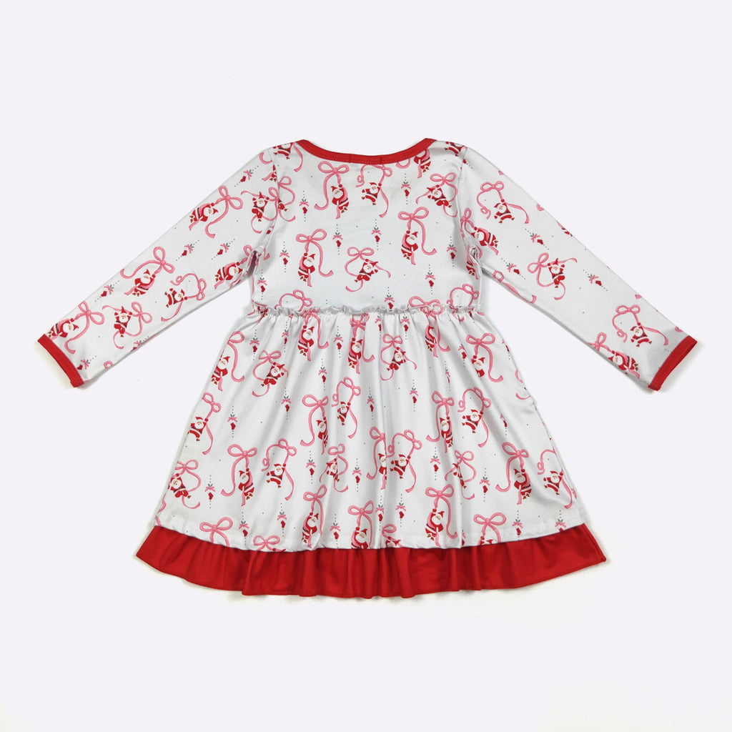Ribbon Santa Girls Dress CC