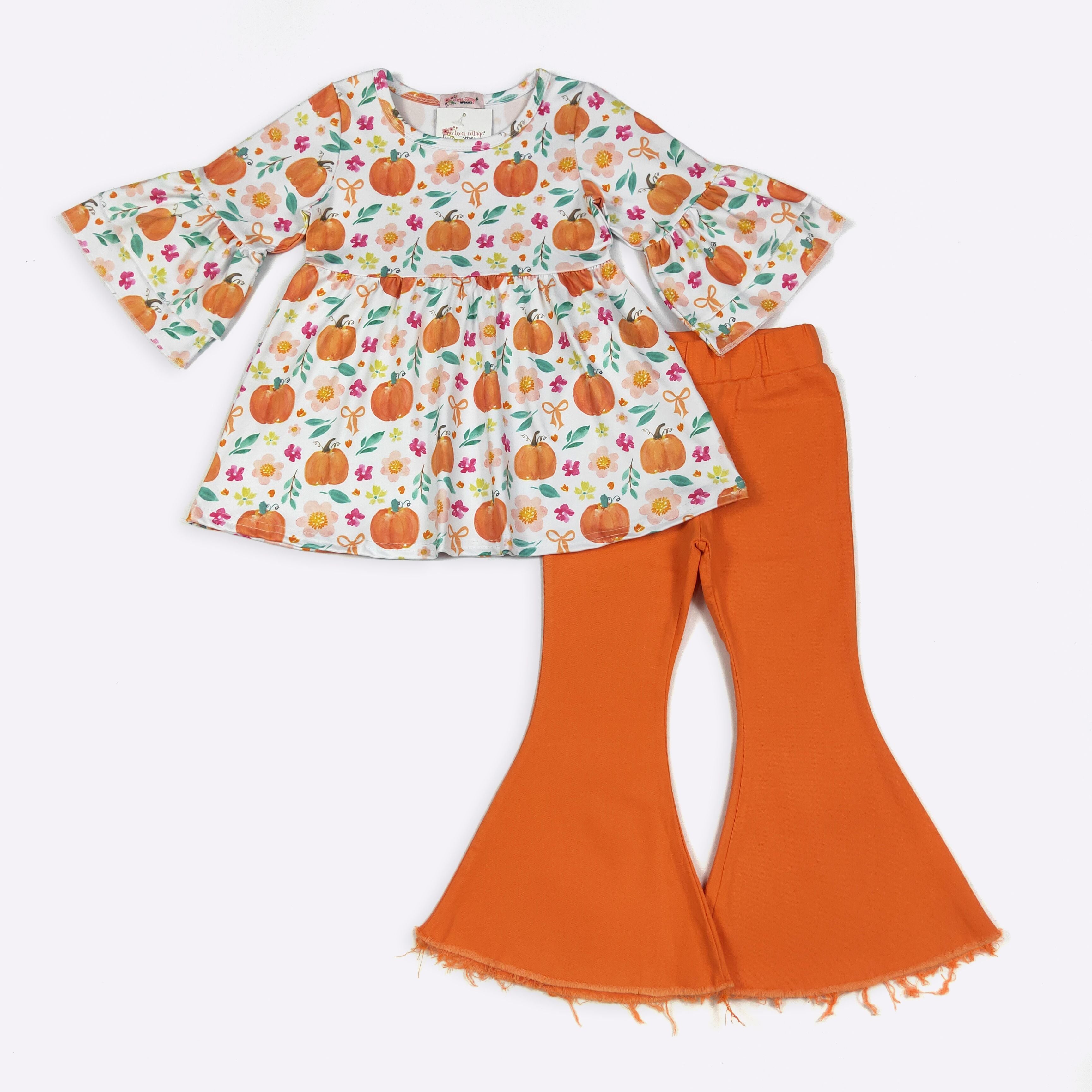 Pumpkin Patch Coquette Girls Set CC