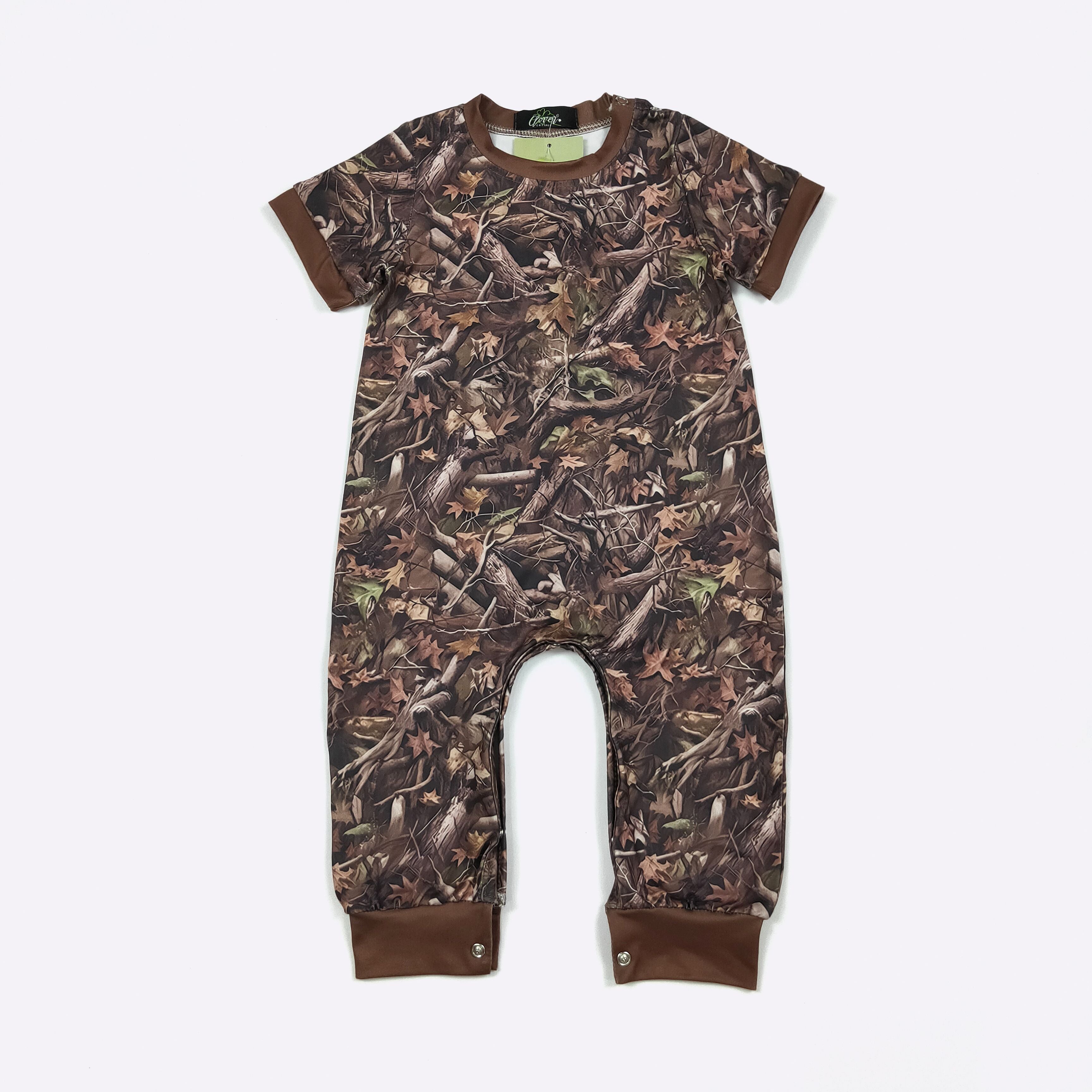 Woody Camo Boy Romper CC