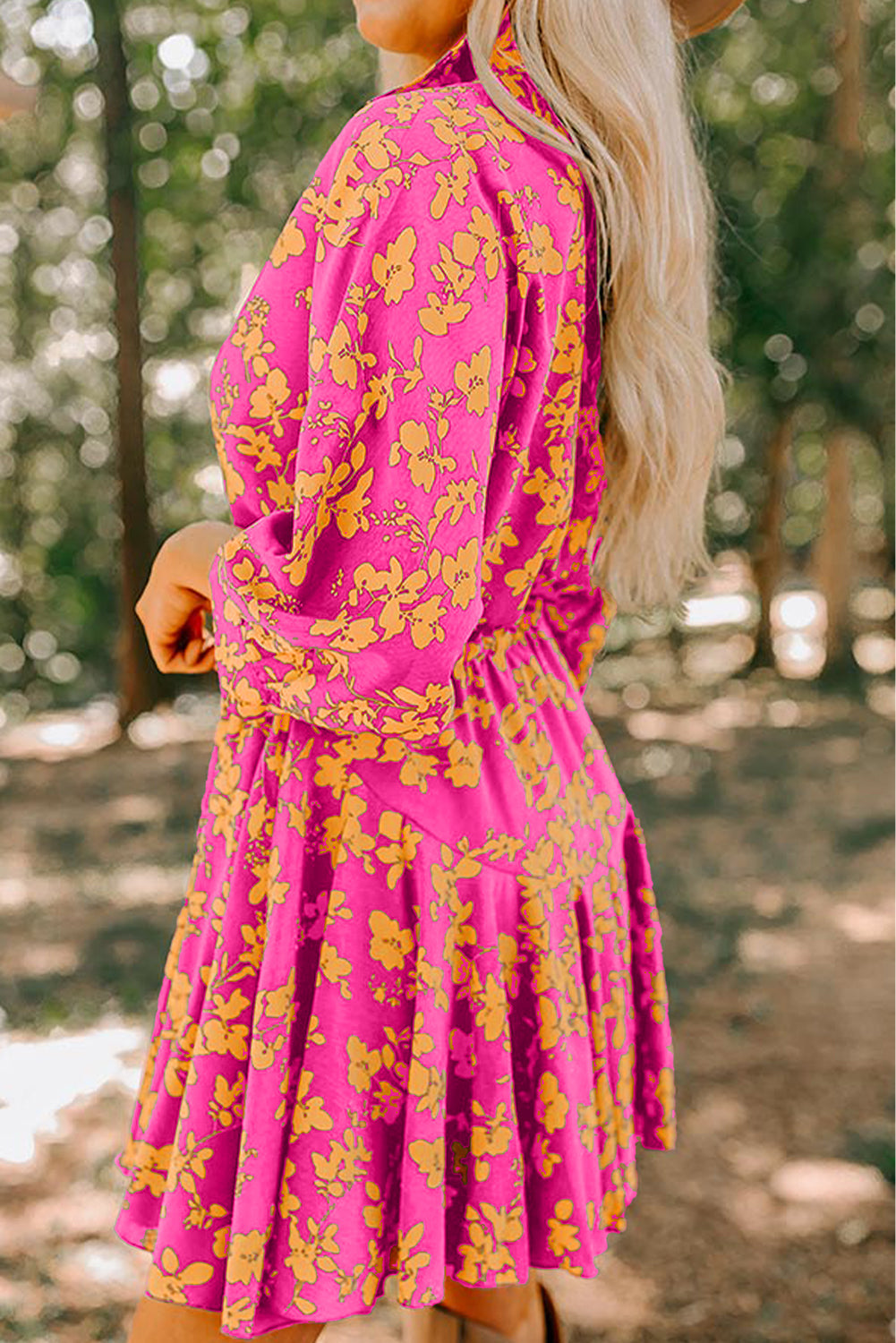 Floral Short Dress *TWO COLORS* FB