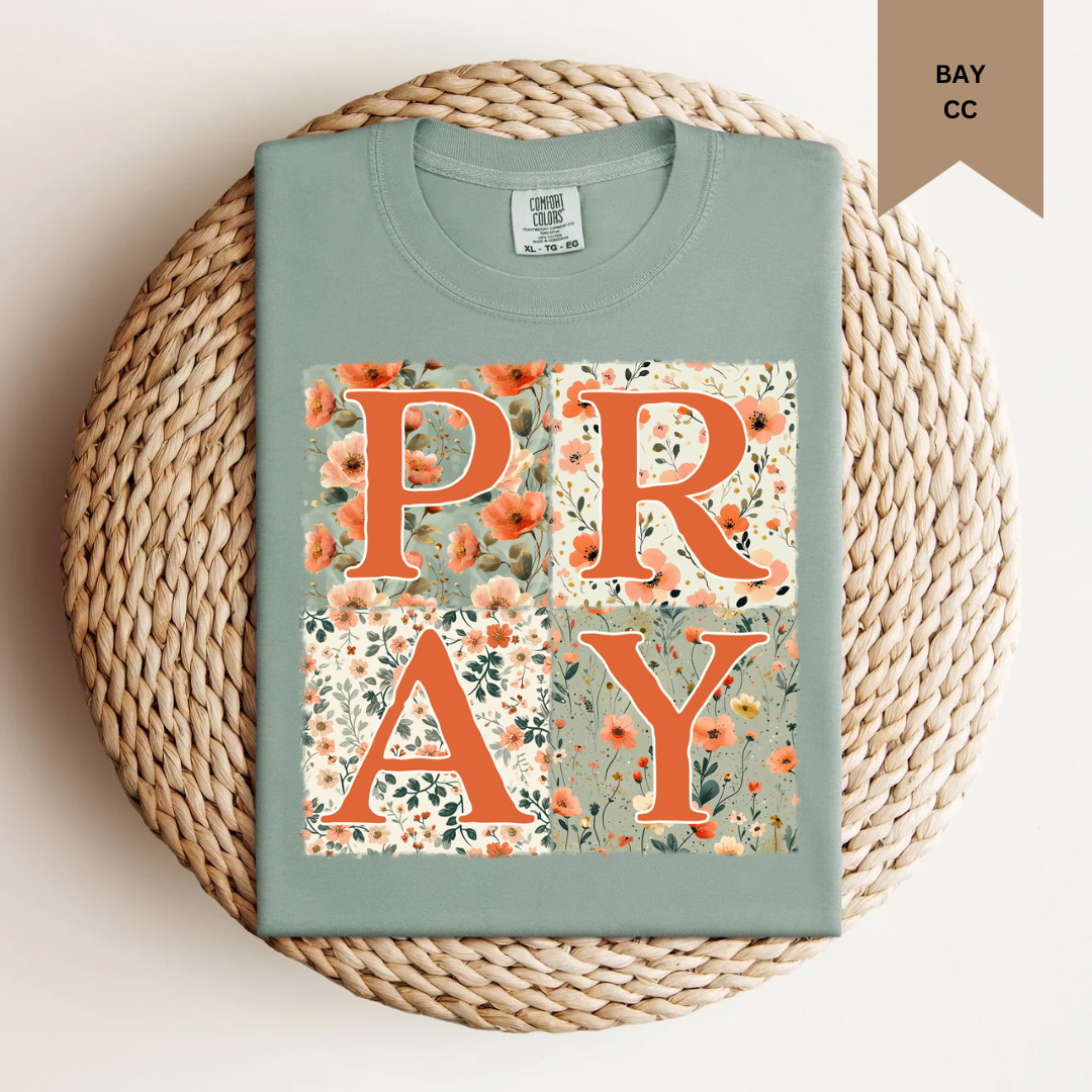Floral Pray Tee.
