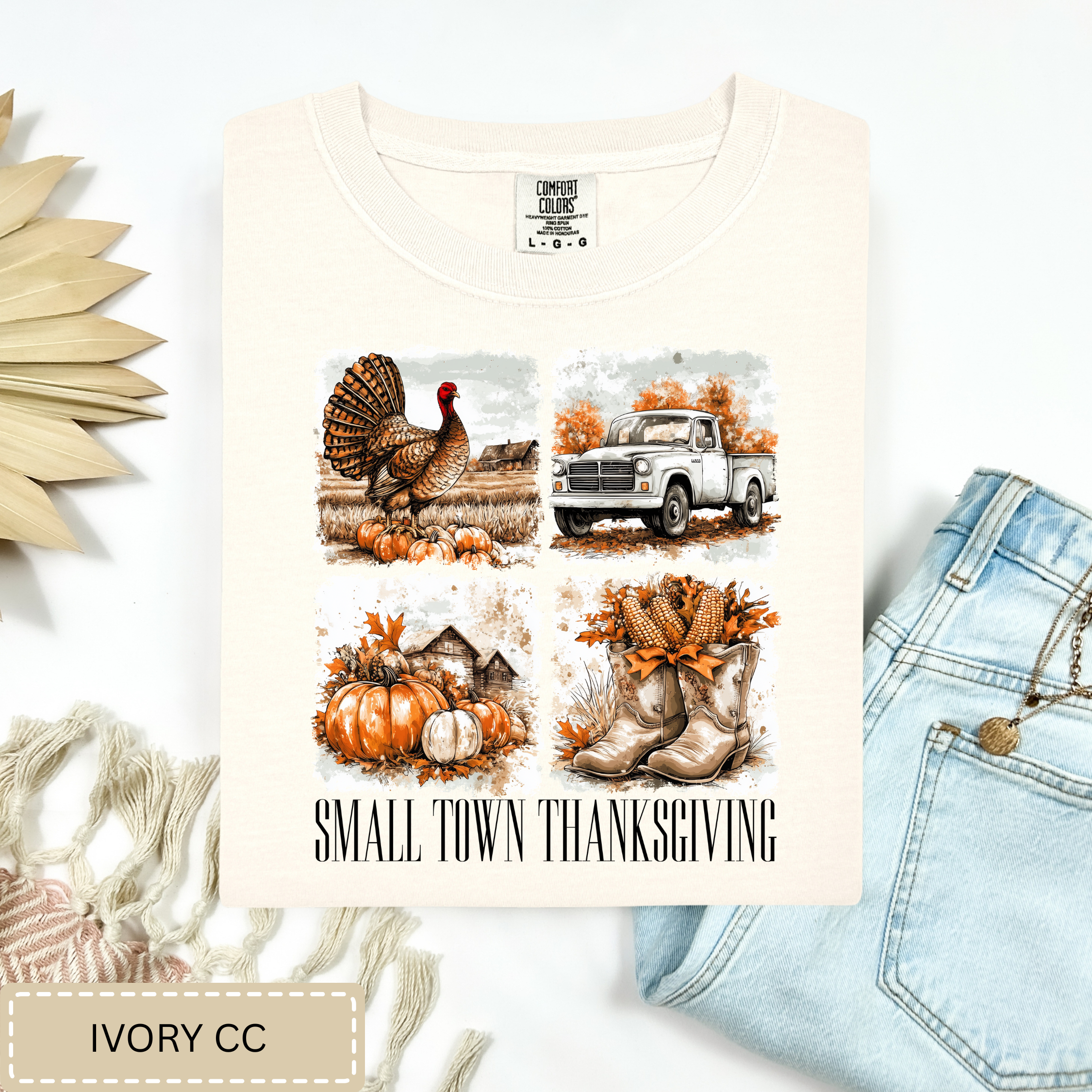 Small Town Thanksgiving Tee.