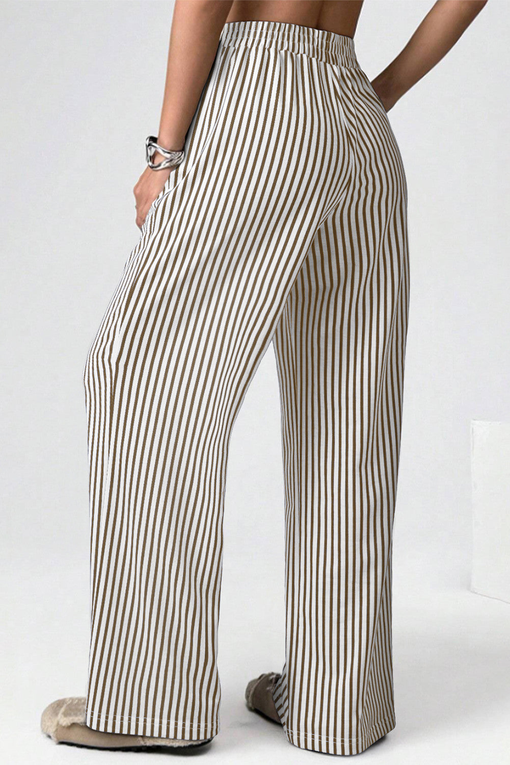 Stripe Loose Pants October.