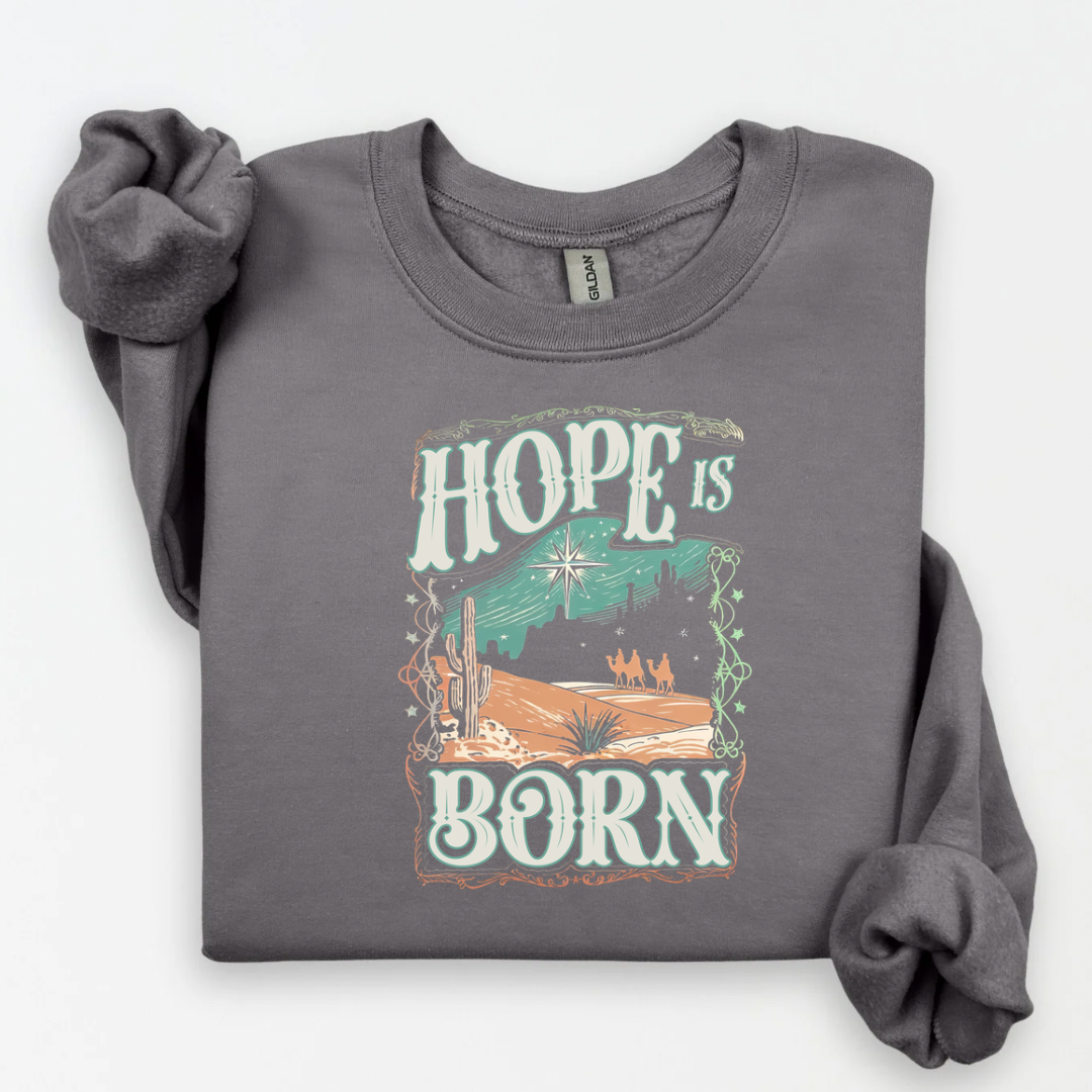 Hope is Born (Angel Tree Sponsoring) Sweatshirt.