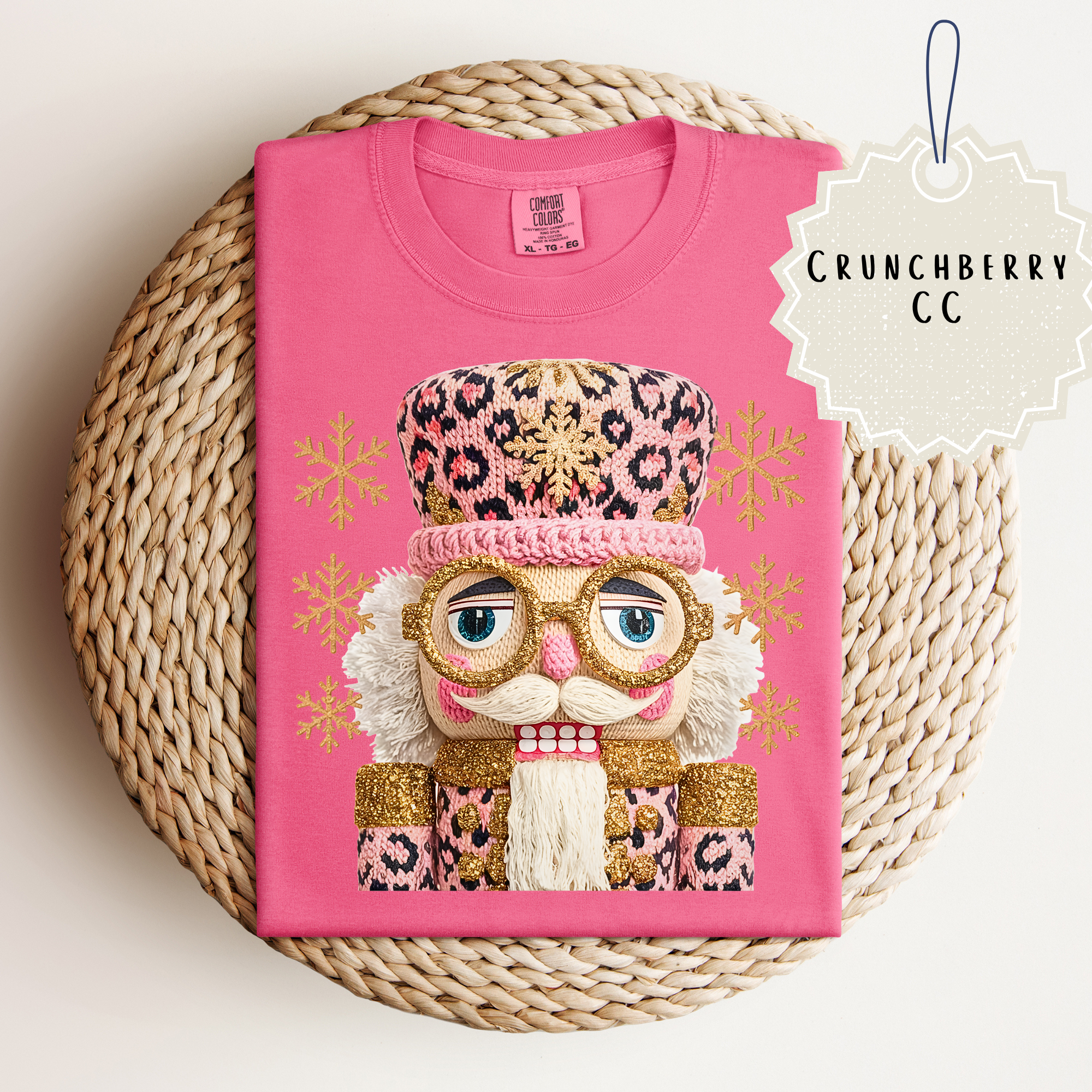 Nutcracker--Glitter Cheetah Tee.