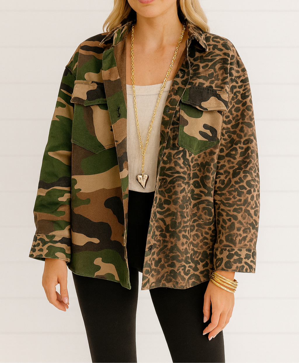 Brown Leopard Oversize Shacket RTS