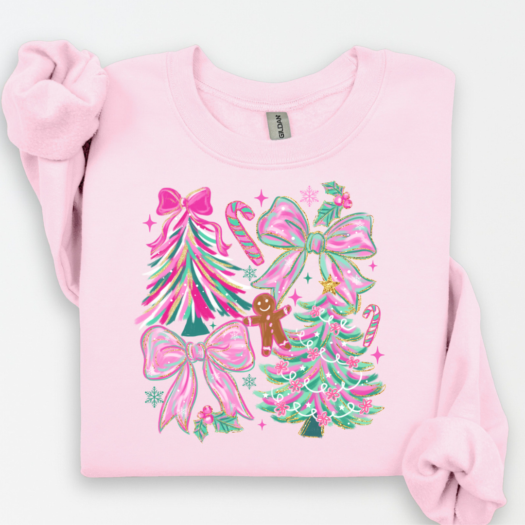 Gingerbread Preppy Sweatshirt.