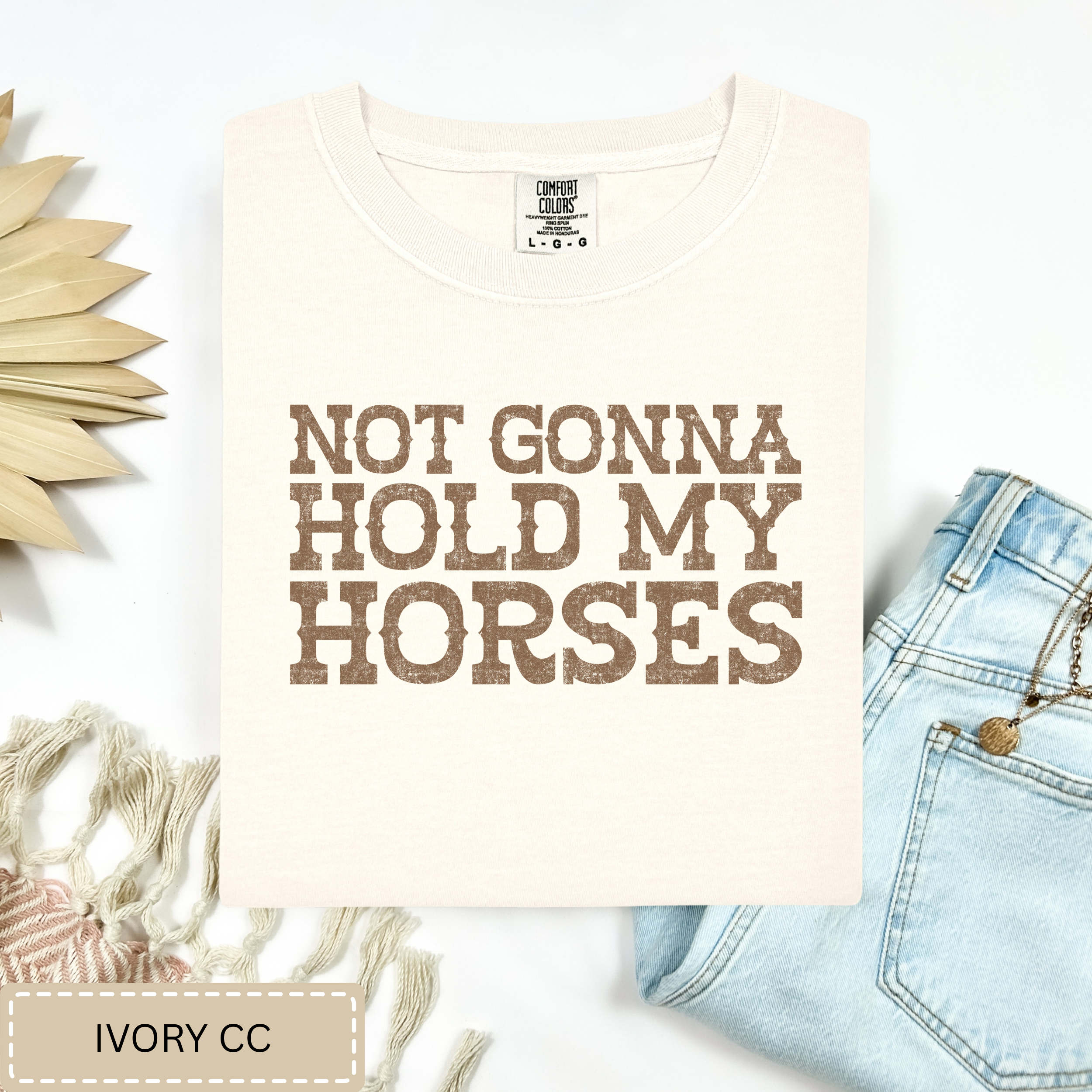 Hold My Horses Tee.