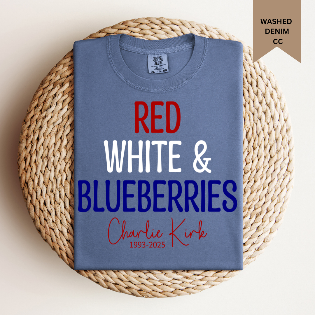 Red White & Blueberries Tee.