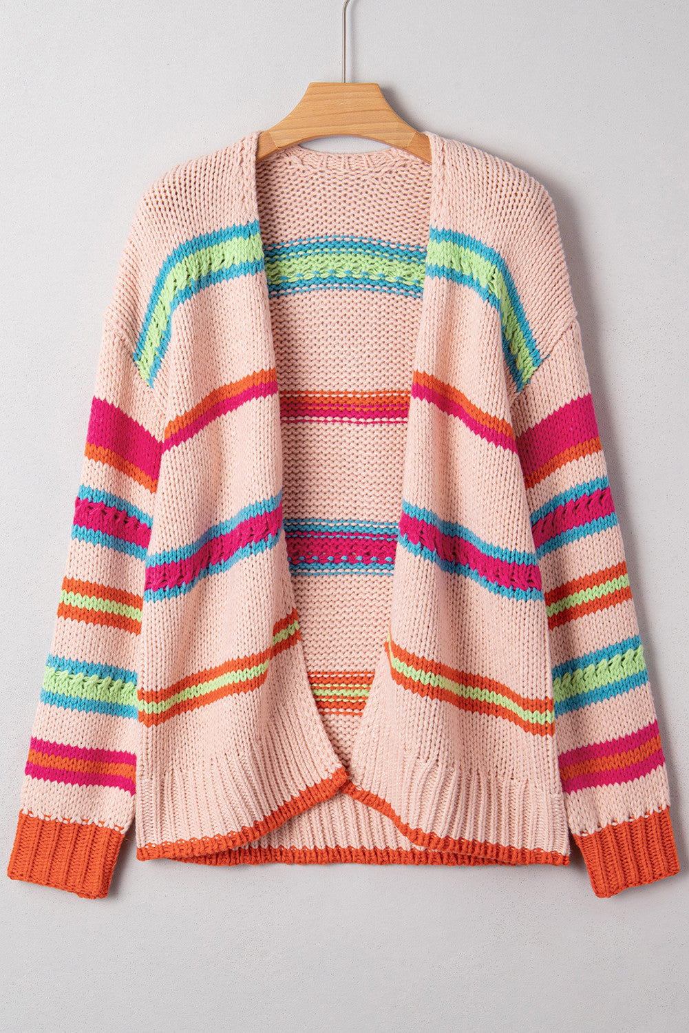 Multicolor Knit Oversize Cardigan RTS
