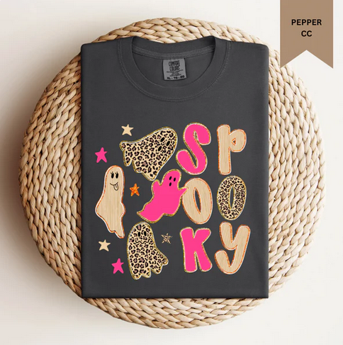 Neon Spooky Ghost Tee.